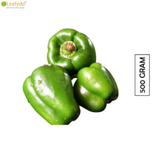 हरी शिमला मिर्च/ Hari Shimla Mirch/ Green Capsicum (500 Gram)