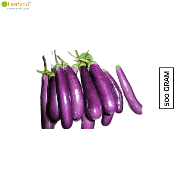 लंबा बैगन/ Lamba Baigan / Long Brinjal (500 Gram)