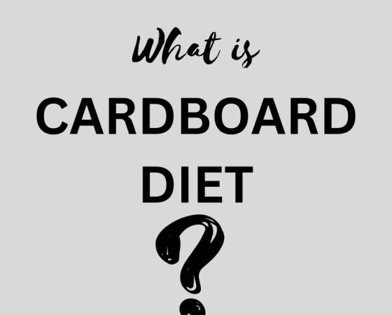 what is cardboard diet