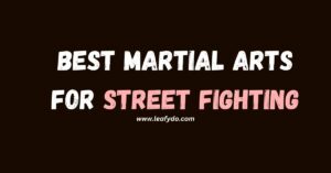 Read more about the article Best Martial Arts for Street Fighting (Defend like Pro)