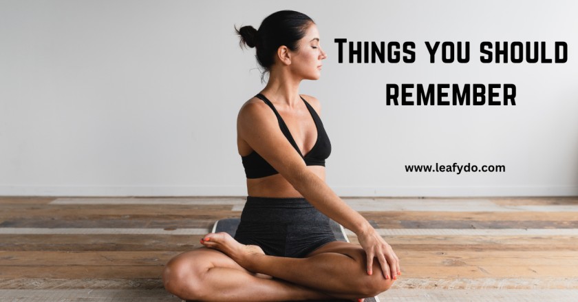 things you should remember