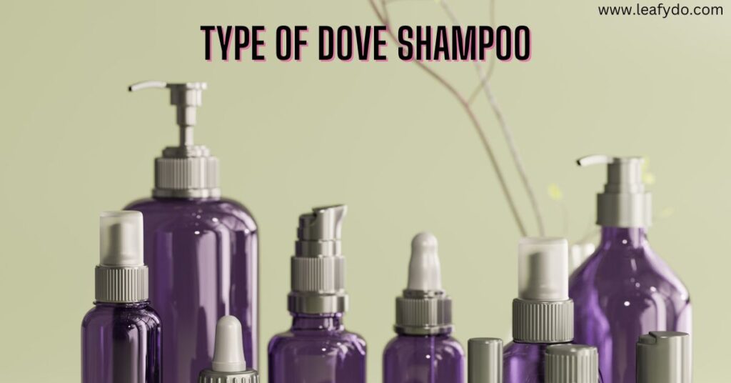 type of dove shampoo
