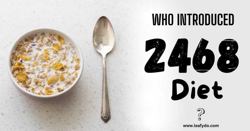 who introduced 2468 diet