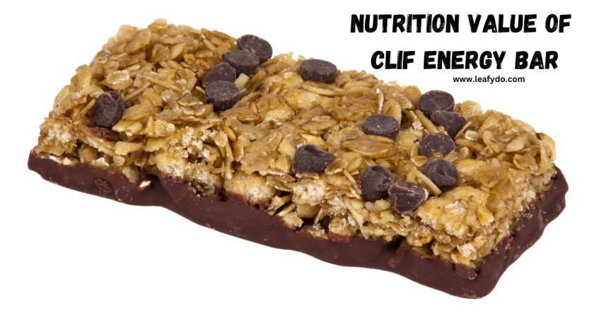 Nutritional Value of Different Clif Energy Bar