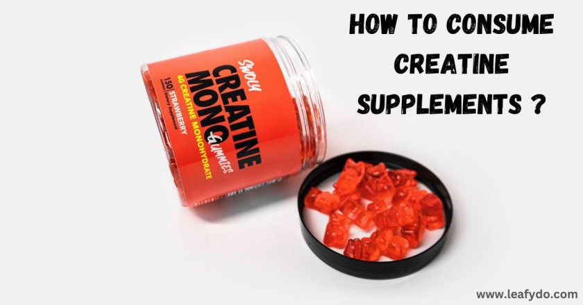 how to consume creatine supplements