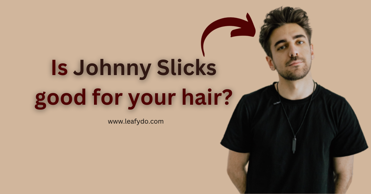 Johnny Slicks Rugged Oil Based Pomade - Organic Hair Pomade for
