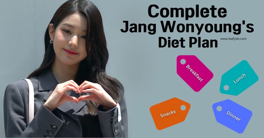 Complete Wongyoung diet plan