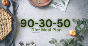 Read more about the article 90 30 50 Diet Meal Plan. Loose 4-8 pounds in a month!