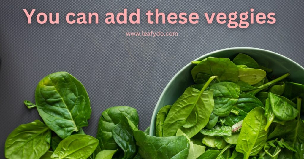 You can add these veggies in HCG diet