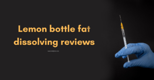 Read more about the article Lemon bottle fat dissolving reviews. Does it work?