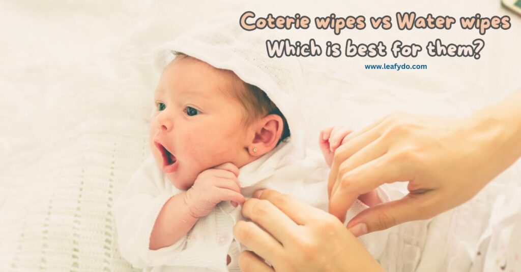 Coterie wipes vs Water wipes