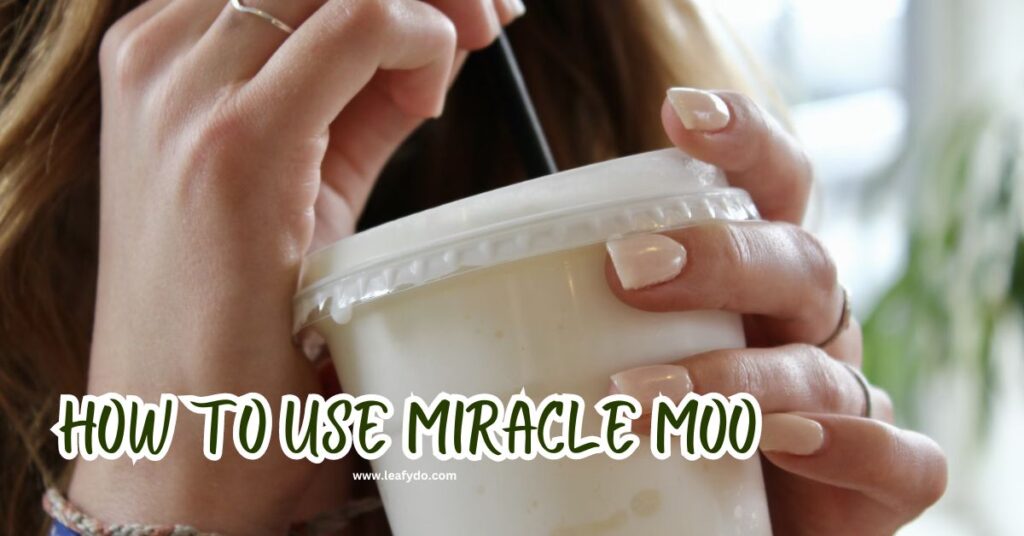 how to use Miracle Moo Bovine Colostrum