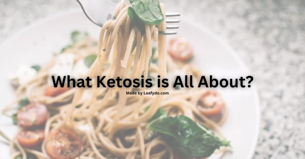 what ketosis is all about 