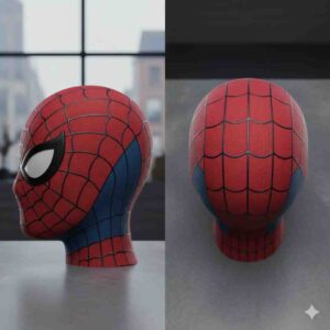 Spider Man Mask Leafydo